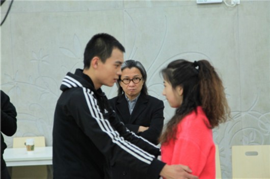 陈可辛审查本组学员彩排